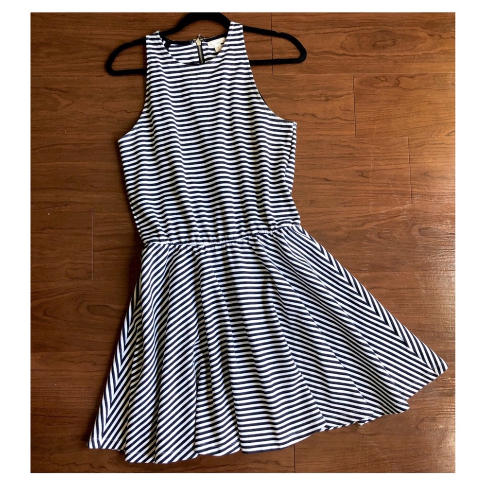 GAP Beautiful Striped Twirl Dress